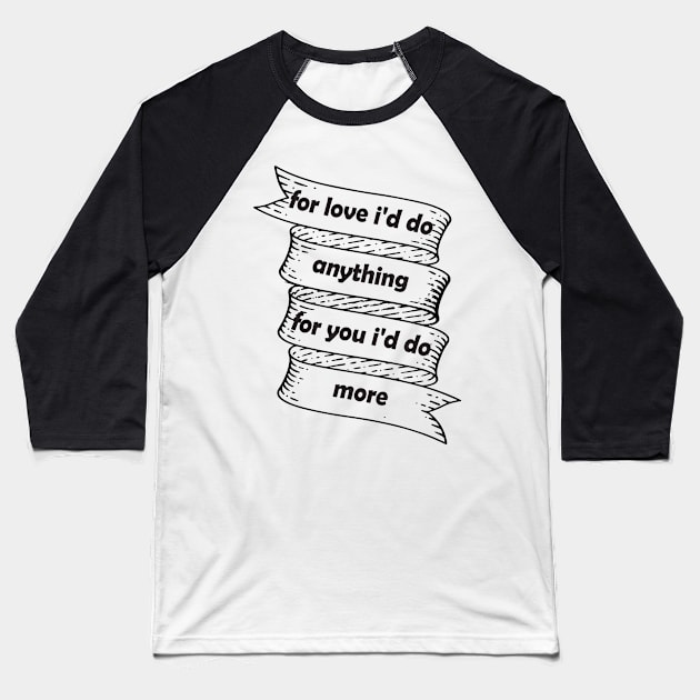 happy valentines day by chakibium Baseball T-Shirt by chakibium